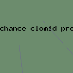 chance clomid pregnancy